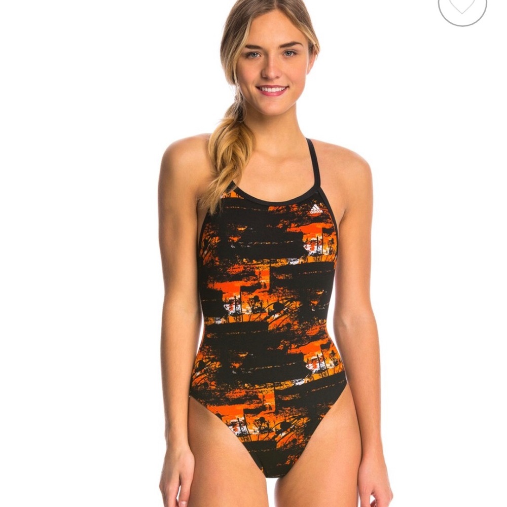 NWT Adidas Women Swimsuit! So chic and durable in Yellow or Green in size 40